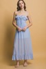 Smocked Ruffle Maxi Dress-48408