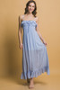 Smocked Ruffle Maxi Dress-48408