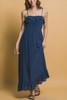 Smocked Ruffle Maxi Dress-48410
