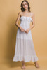 Smocked Ruffle Maxi Dress-48411