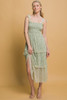 Tiered Midi Floral Dress-48413