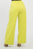 Front Button Fold-over Inside Zipper Pants           -48834