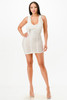 Hooded Bodycon Short Dress         -50226