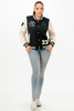 Patch Varsity Bomber Jacket        -50228