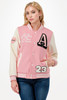 Patch Varsity Bomber Jacket        -50232