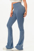 Premium Seamless Bell Bottom Work Out Flare Pants        -50236