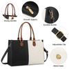 New Custom 2pc Ladies Handbag Purse Bag Fashion Top Quality Leather Elegant