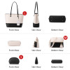 Custom Famous Designer 3pc Ladies Handbags Sets Large Tote Hand Bags Women's