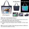 Tote Bag Clutch Wallet Shoulder Bags Set Luminous Women Purses and Handbags