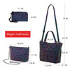 Tote Bag Clutch Wallet Shoulder Bags Set Luminous Women Purses and Handbags