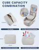 Large 40L 4pc Carry on Flight Bags Fashion Travel School Women Laptop Backpack