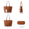 PU Leather Purse Handbags Large Elegent Shoulder Bag Luxury Women Tote Bags