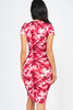 Tie-dye Printed Dress-41967