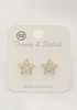 Crystal Star Post Earring-41771