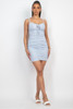 Front Ruched Mini Dress           -41747