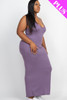 Plus Racer Back Maxi Dress-41601