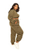 Active Zip Up Set With Cord Lock Detail-41512