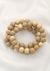 Metal Wood Bead Bracelet-41454