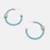 Color Texture Hoop Earring-42051