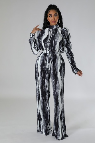 Non-stretch Two-piece Set-42974