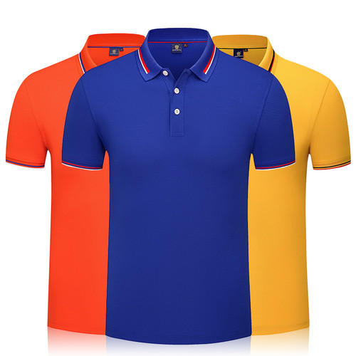 Men's Competitive Customized Logo Lapel Collar Golf Polo Cotton Shirt