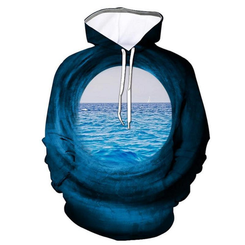 OEM Plus Size Men Clothing 3D Printing Custom Fleece White Hoodies Sweatshirts