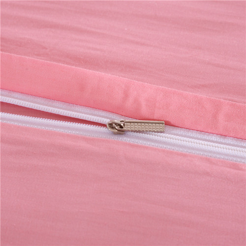 Korean Style Roganic Cotton Satin Jacquard Lace 4PCS Bridal Duvet Cover Sets