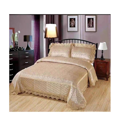 Super Soft 100% Polyester Quilt Bedding With Pillow Case Bedroom Bedding Set