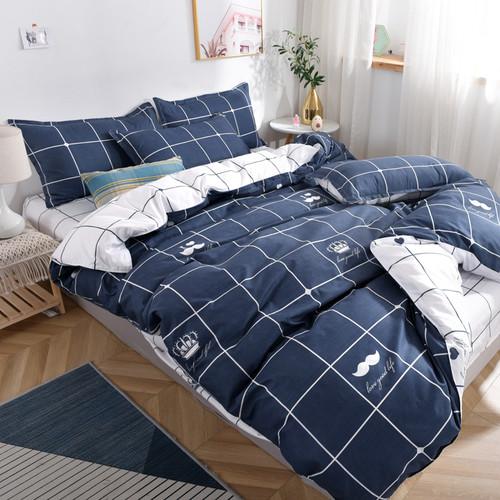 Lightweight Super Soft Print Duvet Cover Bedding Set 4PCS Comforter Cover Set Lightweight Super Soft Print Duvet Cover Bedding Set 4PCS Comforter Cover Set