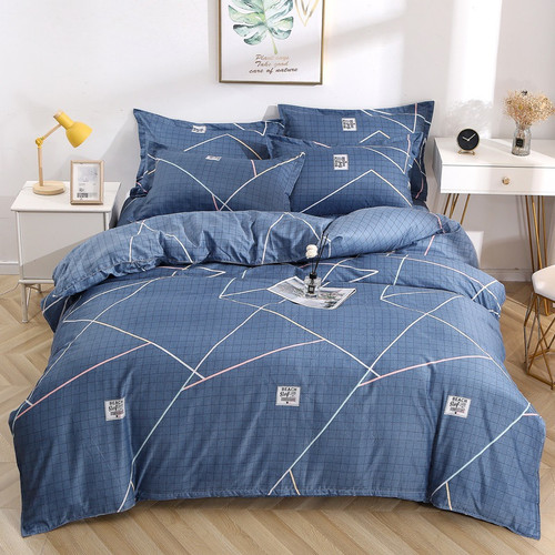 Brushed Four-piece Cotton Bed Sheet Quilt Cover Set Bedding Luxury Velvet Brushed Four-piece Cotton Bed Sheet Quilt Cover Set Bedding Luxury Velvet
