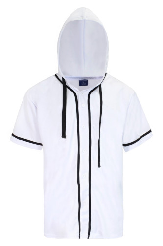 Hooded Baseball Jersey-43803