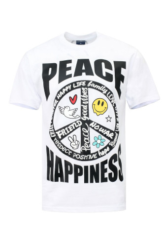 Peace Happiness T-shirts-43811