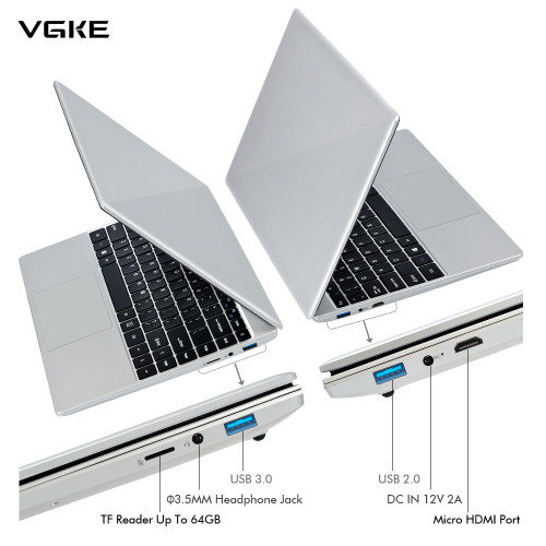 VGKE 14.1 Inch Cheap Laptop Notebook Thin Small Portable Computer VGKE 14.1 Inch Cheap Laptop Notebook Thin Small Portable Computer