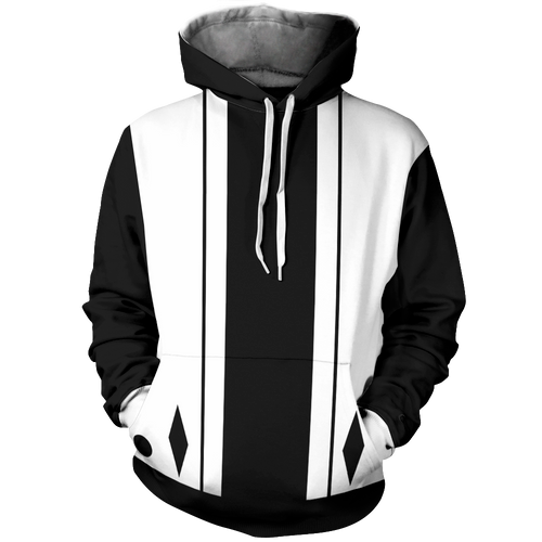 Custom Best All Over Print Comfy Plush Damen Full Black Hoodie Sweatshirt