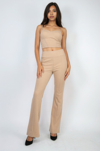 Corset Bustier Sweetheart Crop Top-44510