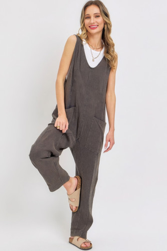 Mineral Washed Summer Jumpsuit-44454