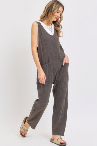 Mineral Washed Summer Jumpsuit-44454