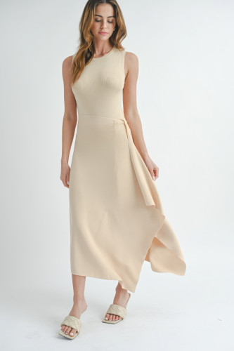 Maxi Dress With Slit-43875
