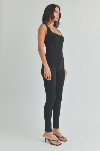 Solid Color Jumpsuit-43881