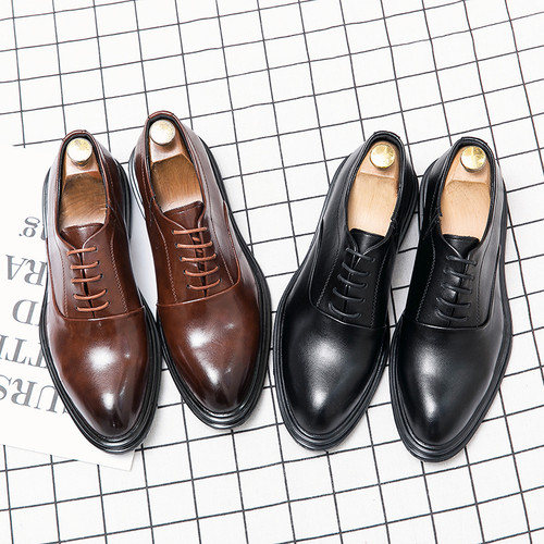 Ayakkab Erkek Hot Selling High Quality Men's Business Dress Leather Shoes