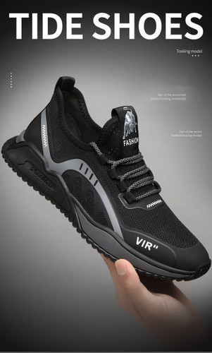 New Single Fashion Sneakers White Casual  For Men's  Rubber Shoes Footwear