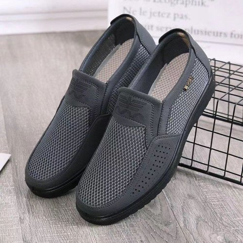 Mesh Upper Extra Large Size Men's Lightweight Fashion Sneakers Flat Shoes Mesh Upper Extra Large Size Men's Lightweight Fashion Sneakers Flat Shoes