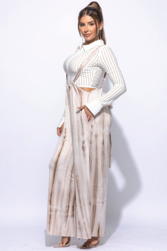 Drawstring Baggy Jumpsuit-44643