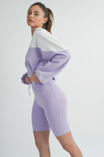 Biker Shorts 2 Piece Set-44862