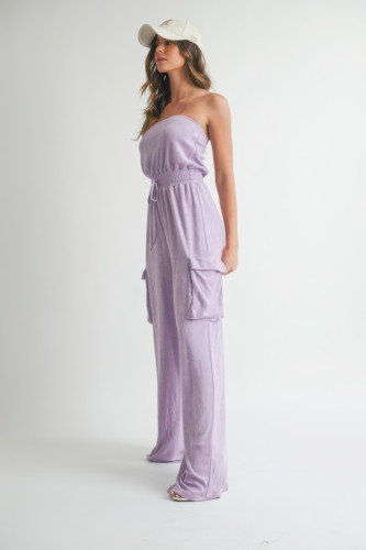 Tube Top  Jumpsuit Romper-44867
