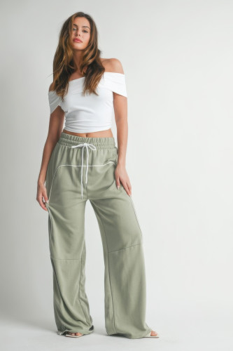 Drawstring Pants-44870