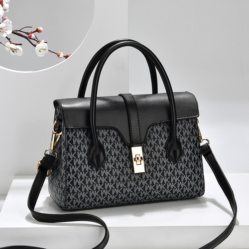 New Fashion Single Crossbody Foreign  Women's Bags Pu Print Handbags
