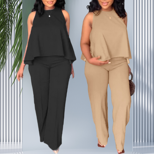New American Clothing Suit Loungewear Plus Size Women's Matching Two Piece Sets