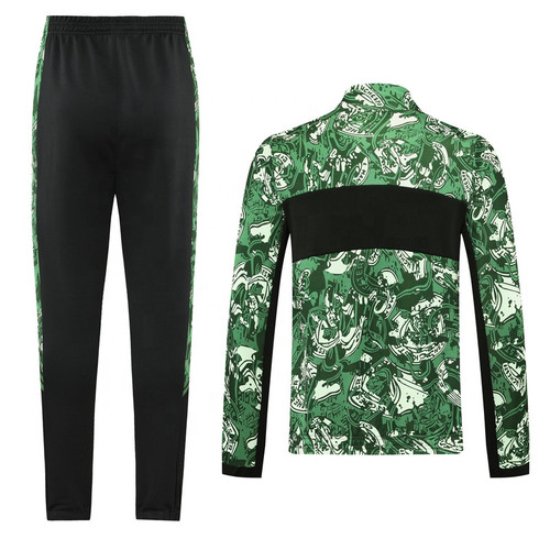 Customized Man Training Jacket Latest Club Team Design Soccer Football Tracksuit