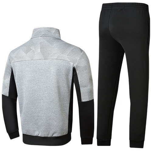 Custom Logo Sportswear Training Wear Men's Jogging Wear Tracksuit Slim Fit Suit